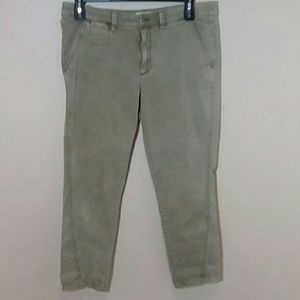 Anthropologie Chino pant Sz 31 Relaxed